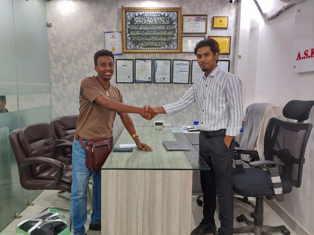 Deal with other companies 